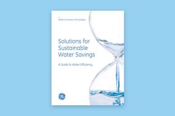 Cover of the Solutions for sustainable water savings guide