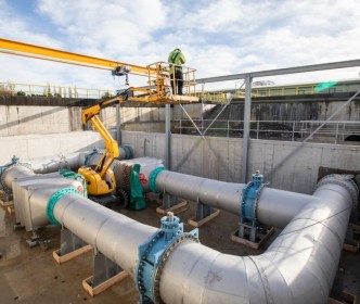 Crews begin next phase of major upgrade to Ireland’s second largest water treatment plant