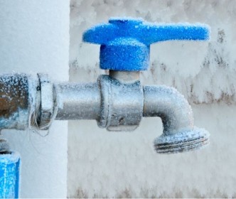 An appeal to homes and businesses to take steps to prepare for freezing weather and to conserve water