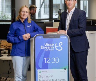 Cork Businesses urged to sign up to new Uisce Éireann text alert system