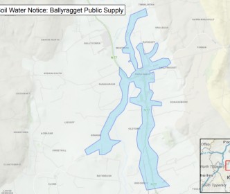 Boil Water Notice for Ballyragget lifted with immediate effect