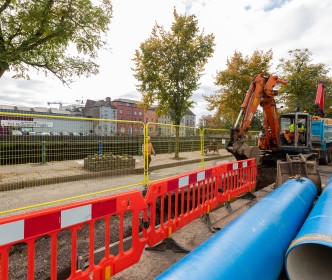 Crews progressing significant water network project that will assist in the growth of Cork City