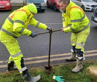 Crews working to restore water supply following large burst impacting the Blackcastle area in Navan