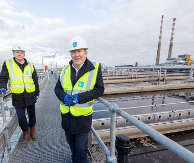Uisce ireann marks major milestone in the upgrade of the Ringsend Wastewater Treatment Plant