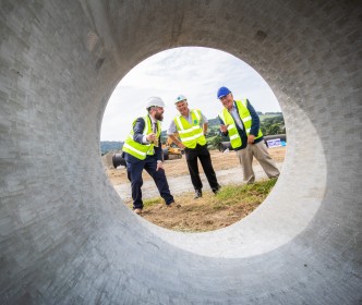 Sod turned on flagship reservoir project for the Greater Dublin Area