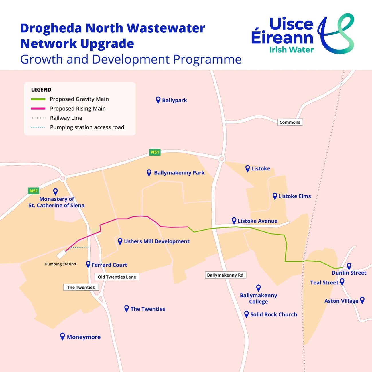 Drogheda North Wastewater Network Upgrade