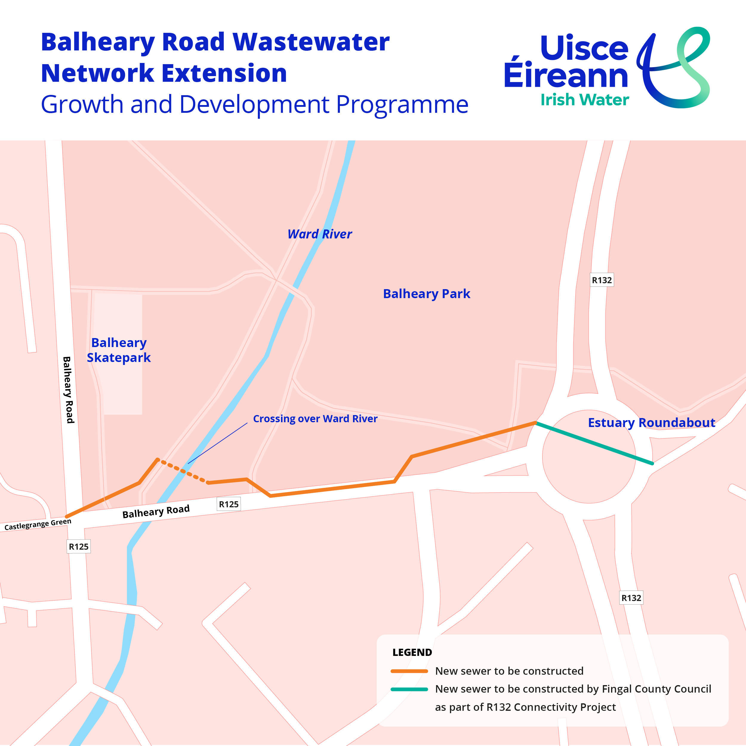 Balheary Road Wastewater Network Extension