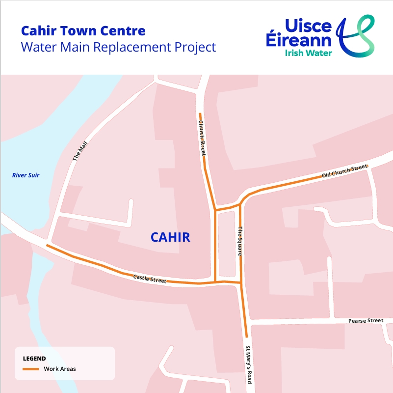 Cahir LHR Map