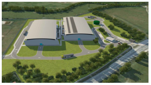 3D modelling of a indicative site