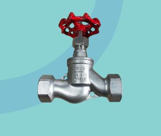 Metal stop valve