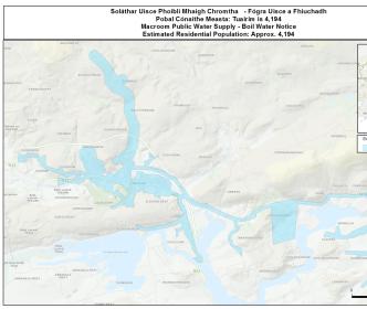 Macroom Public Water Supply map